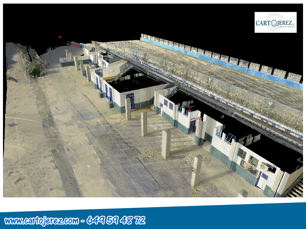 Imagen Escaneado de graderío circuito de velocidad